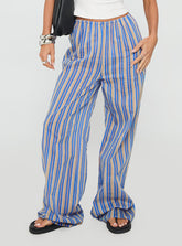 Limestone Pants Blue Multi