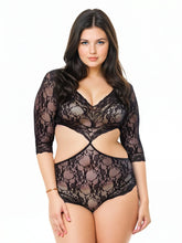 Sweet Surprise Plus Lace Teddy