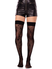 Beetle Net Thigh Highs