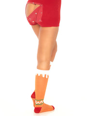 Sonia Gingerbread Man Socks