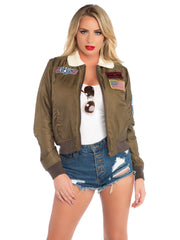 Top Gun Nylon Bomber Jacket