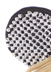 Metallic Studded Mouse Ears Headband