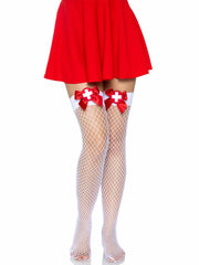 Cece Nurse Industrial Net Tights