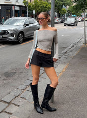 Two Lovers Low Rise Short Black