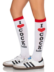 Cocktails Knee High Socks
