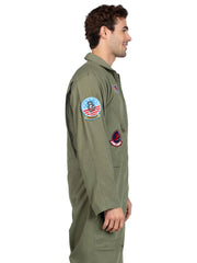 Men's Top Gun Costume Flight Suit