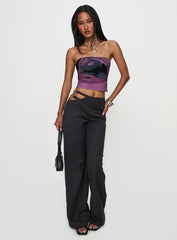 Cherry Lips Tube Top Multi