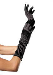 Satin Elbow Length Costume Gloves