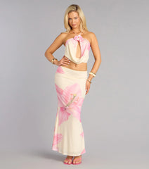 Floral Confidence Maxi Skirt