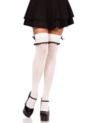 Sofia Crocheted Knee Socks
