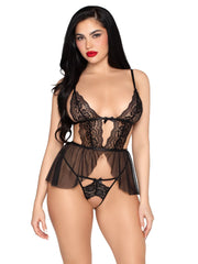 Late Checkout Babydoll Set