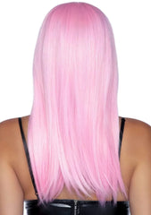 24" Straight Wig with Bangs