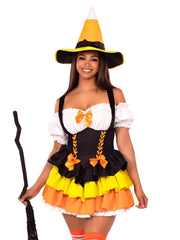 Candy Corn Witch Costume
