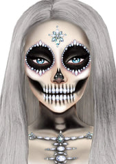 Skeleton Rhinestone Stick-On Jewels