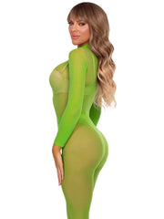 Snap Crotch Sheer Bodysuit Set