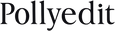 Pollyedit